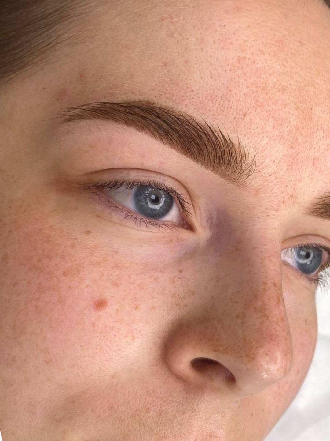 Dermopigmentazione sopracciglia Roma - Prima del trattamento powder brows